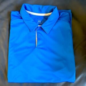 Oakley performance polo- deep blue NWOT
